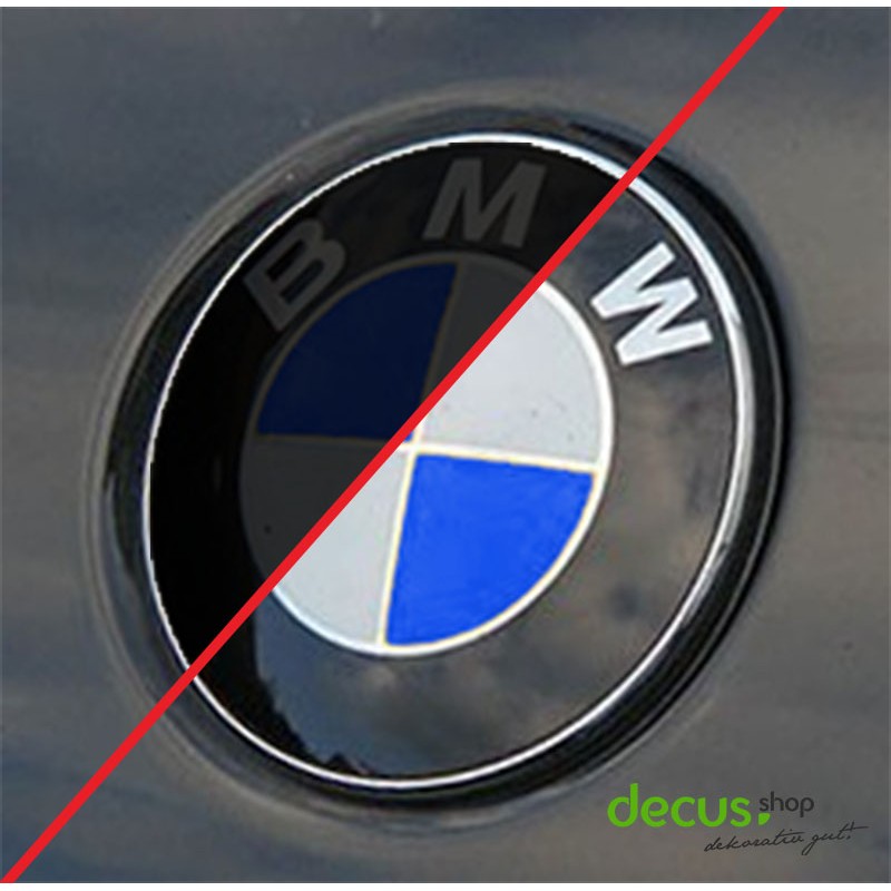 Tönung Abdunkelung passgenau für BMW Embleme Aukleber Sticker