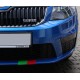 Streifen breit - für alle Skoda Modelle Aufkleber Skoda Sport RS Octavia Suberb Fabia Jeti 2 3 Sticker