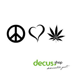Peace Love Marijuana