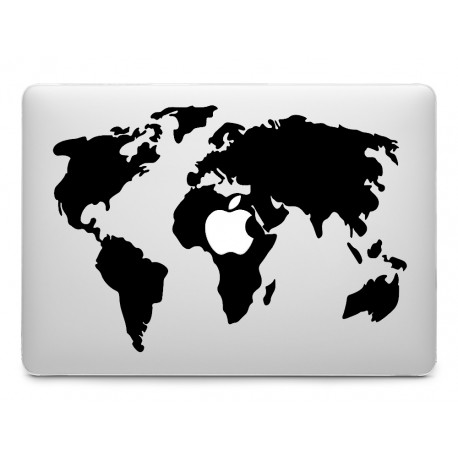 Weltkarte Sticker
