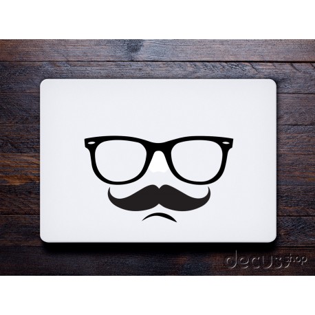 Glasses Mustache Brille Schnurrbart - Apple Macbook Air / Pro 11 13 15 17 Apple iPad / iPad mini