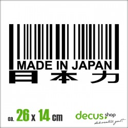 EAN MADE IN JAPAN STRICHCODE XL 1226