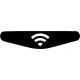 WiFi WLAN Signal - Play Station PS4 Lightbar Sticker Aufkleber
