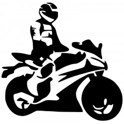 Superbike Motorrad Fahrer L 3116