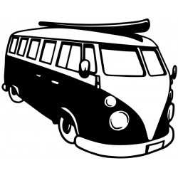 VW Bus T1 Surfbrett L 3152