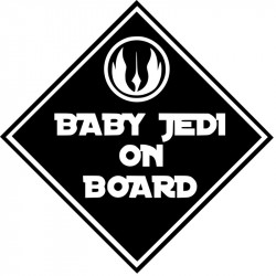 BABY ON BOARD - BABY JEDI L 3270
