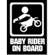 BABY ON BOARD - BABY RIDER L 3272