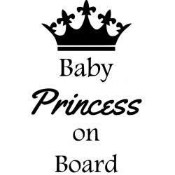 BABY ON BOARD - Baby Princess L 3274