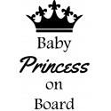 BABY ON BOARD - Baby Princess L 3274