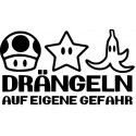 Drängeln auf eigene Gefahr - Mario Pilz Stern Banane L 3283