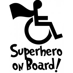 Superhero on Board! Rollstuhl L 3308