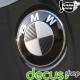 Emblem Ecken in Carbon passend für alle BMW Modelle