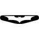Batman - Play Station PS4 Lightbar Sticker Aufkleber