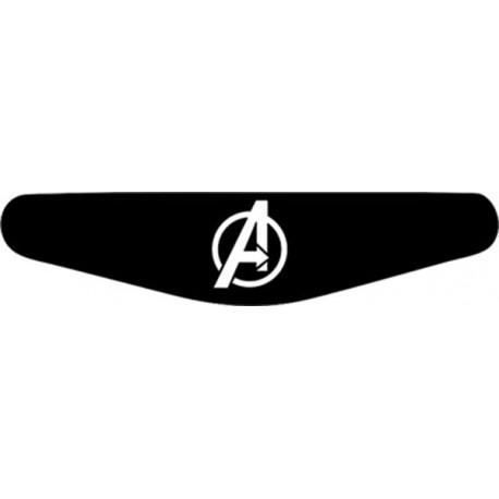 Avengers Logo - Play Station PS4 Lightbar Sticker Aufkleber