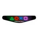 PlayStation Icons - Play Station PS4 Lightbar Sticker Aufkleber in Farbe